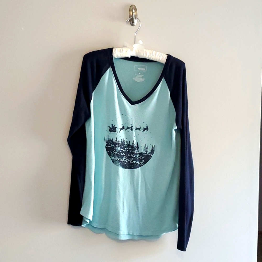 Sonoma Blue M Christmas Sweater